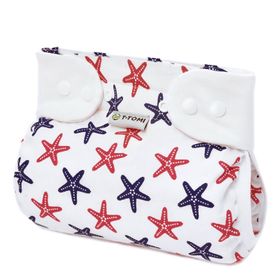 T-TOMI Orthopädisches Spreizhöschen für breites Wickeln - druckknöpfe Starfish (5-9 kg)