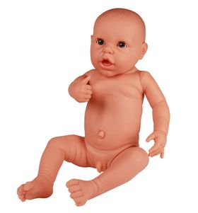 Erler Zimmer Neugeborenenpuppe für Wickel- & Badeübungen, männlich