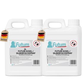 FUTUM 2x2L Silberfisch- / Asselspray