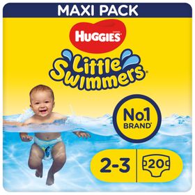 Huggies Little Swimmers Schwimmwindeln Badewindelhose Größe 2-3 (3-8kg) 5x20 Stk.