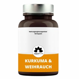 Kurkumaextrakt und Weihrauchpulver Kapseln VitaminFuchs