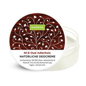 NADEOS Natürliche Deocreme Oud Adlerholz