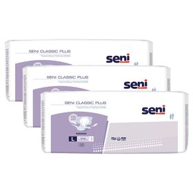 3x Seni Classic Plus Inkontinenzhose