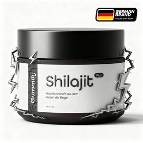 Gummily® Original Himalayan Shilajit Harz 85+ Fulvinsäure & Huminsäuren