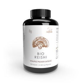 Pilze Wohlrab - BIO Reishi Pulverkapseln