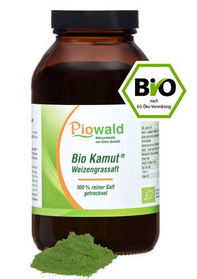 Piowald BIO Kamut®-Weizengrassaft Pulver