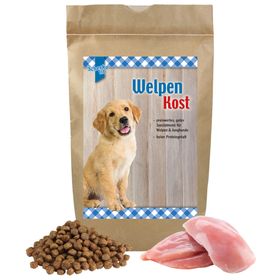 Schecker Welpenkost - Trockenfutter mit Huhn und Getreide - ausgesuchte Inhaltsstoffe