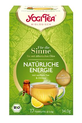 Yogi Tea - Natürliche Energie Für die Sinne Bio Kräutertee