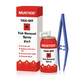 Biovena Health Mustico Tick-Off – Spray zur sicheren Entfernung von Zecken