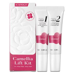 Iconsign CAMELLIA Wimpernlifting und Augenbrauen Lifting Set für Wimpernlaminierungen