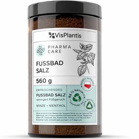 Vis Plantis Fußbadesalz mit Minze & Menthol