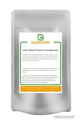 buXtrade Fruchtpunsch Clear Whey Protein