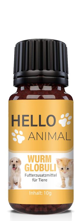 Hello Animal® | Wurm Kügelchen | effektive Wurmkur für Tiere