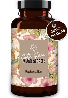 MIAMI SECRETS by gitta saxx - Haut Komplex - Hyaluronsäure, Hagebutte (Vitamin C),Bambus & Aloe Vera