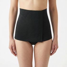 MYSANITY® Postpartum Bauchgürtel, Millerighe, atmungaktiv, Schwarz