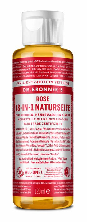 Dr. Bronner's Flüssigseife Rose