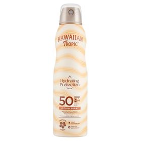 Hawaiian Tropic | Hydrating Protection Sunscreen Lotion-Spray LSF 50 UVA + UVB Schutz
