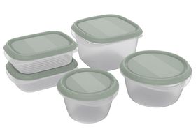 ROTHO Frischhaltedosen-Set Elements 5-teilig