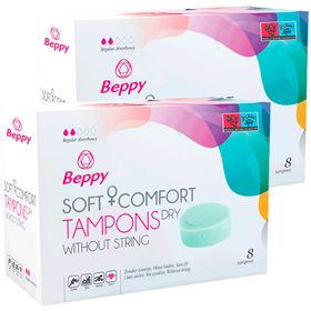 Beppy *DRY* (Classic) Soft + Comfort Tampons without String