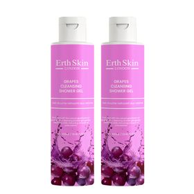 ErthSkin London Trauben-Reinigendes Duschgel-Duo