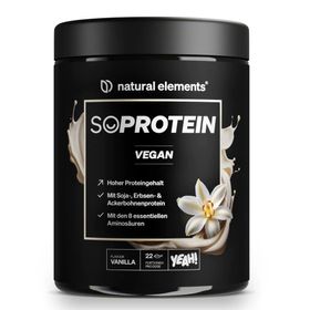 natural elements SoProtein Vegan Vanilla
