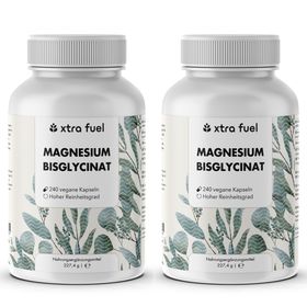 XTRA FUEL Magnesiumbisglycinat - Chelatiertes Magnesium