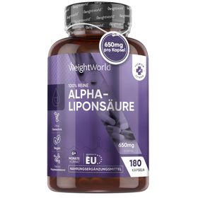 WeightWorld Alpha Liponsäure Kapseln