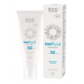 eco cosmetics Sonnenfluid sensitive LSF 50 100ml