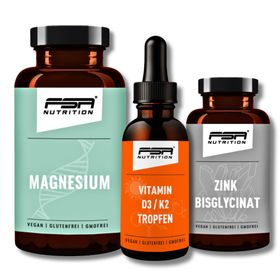 FSA NUTRITION Magnesium, Zink, Vitamin D3K2 Set