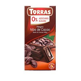 Torras Dark&Cocoa Nibs Chocolate