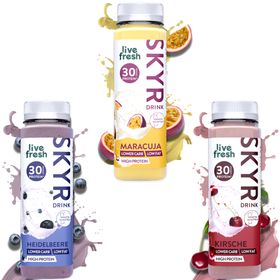LiveFresh Skyr Protein Drinks – Probierpaket (inkl. 4,50€ Pfand)