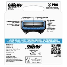 Gillette ProShield Chill Rasierklingen