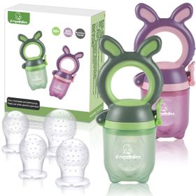 ANGELBLISS Fruchtsauger Baby/Schnuller, Schätzchen Schnuller Obst Gemüse Sauger für 3-24 Monate