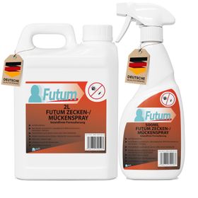 FUTUM 2L + 500ml Zecken- / Mückenspray