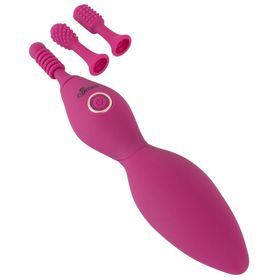 Vibrator „Spot“ mit 3 Aufsätzen | 10 Vibrationsmodi | Sweet Smile