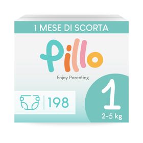 Pillo Windeln Größe 1 Newborn 2-5 Kg