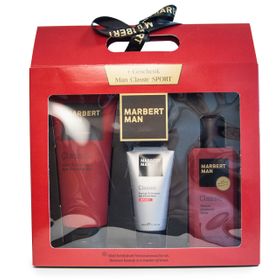 Marbert Man Classic Set -Duschgel+Deo Spray+Sport Duschgel