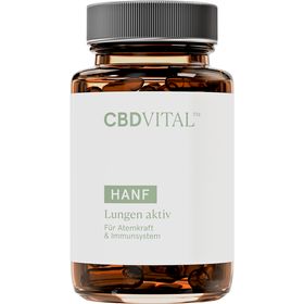 CBD VITAL Hanf Lungen Aktiv Kapseln