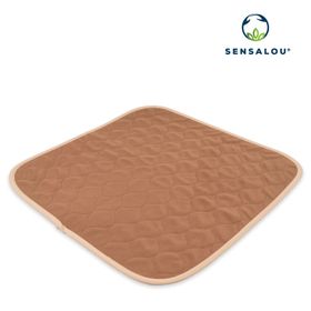 Sensalou Inkontinenz Stuhlauflage Sitzauflage wasserdicht waschbar 45x45 cm braun