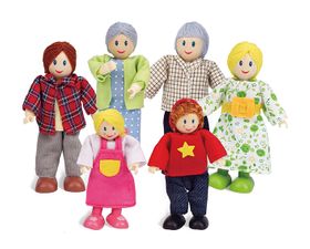 Hape Puppenfamilie