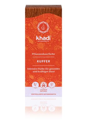 Khadi - Pflanzenhaarfarbe Kupfer