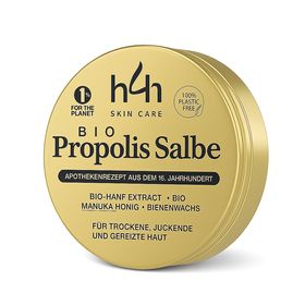 H4H Bio Propolis Salbe mit Manuka & CBD Hanf – Hautsalbe für trockene, gereizte Haut