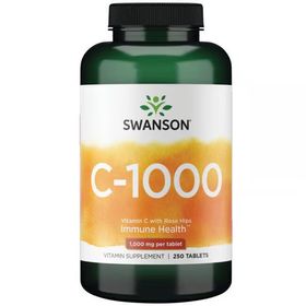 SWANSON Vitamin C-1000 mit Hagebutten