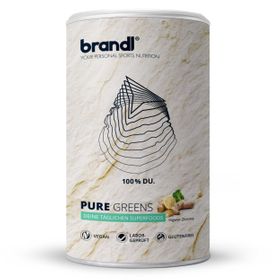 brandl® Superfood Greens Pulver mit Ashwagandha, Spirulina-Pulver, Ingwer, Brokkolisprossen uvm.