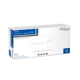 MaiMed solution Nitril Handschuhe puderfrei blue violet 100 Stück XL