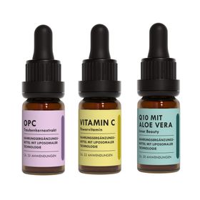 Inner Beauty Bundle - Vitamin C, OPC, Q10 mit Aloe Vera