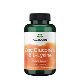 SWANSON Zinkgluconat & L-Lysin