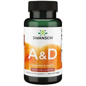 SWANSON Vitamine A &amp; D aus Lebertran