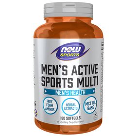 Now Foods Active Sports Multi für Männer 180 Weichkapseln