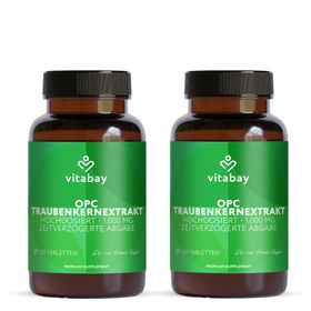 Vitabay OPC Traubenkernextrakt 1000 mg hochdosiert